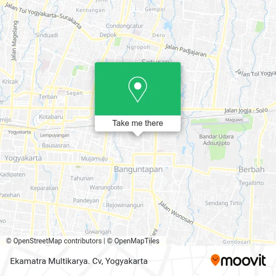 Ekamatra Multikarya. Cv map