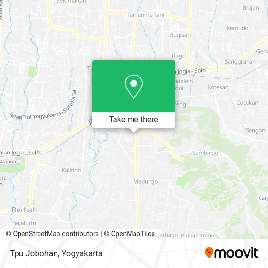Tpu Jobohan map