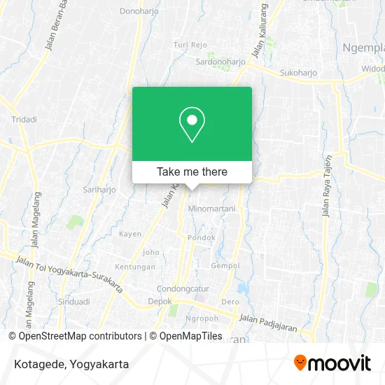 Kotagede map
