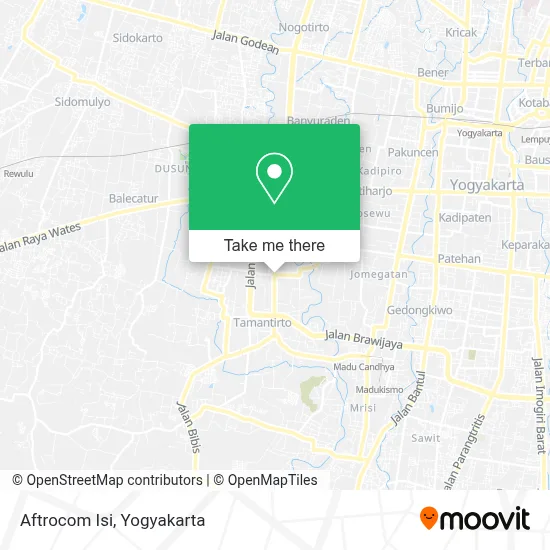 Aftrocom Isi map