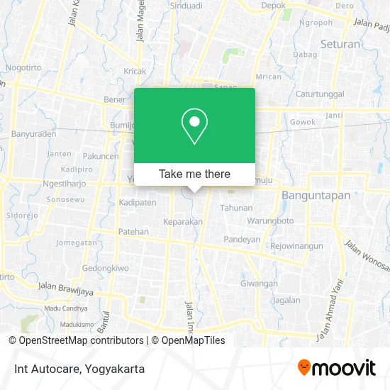 Int Autocare map