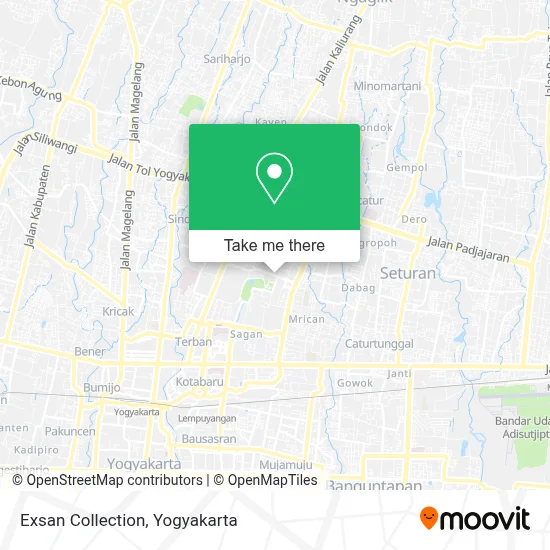 Exsan Collection map