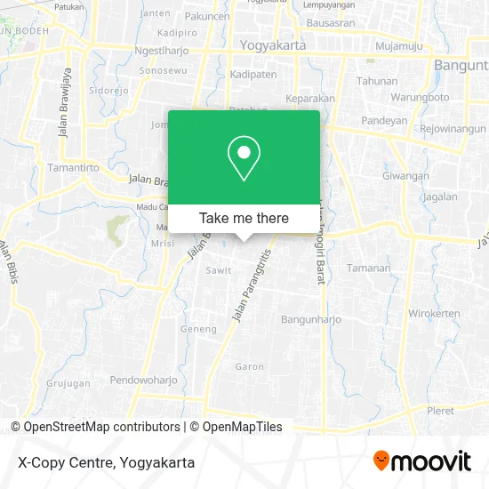 X-Copy Centre map