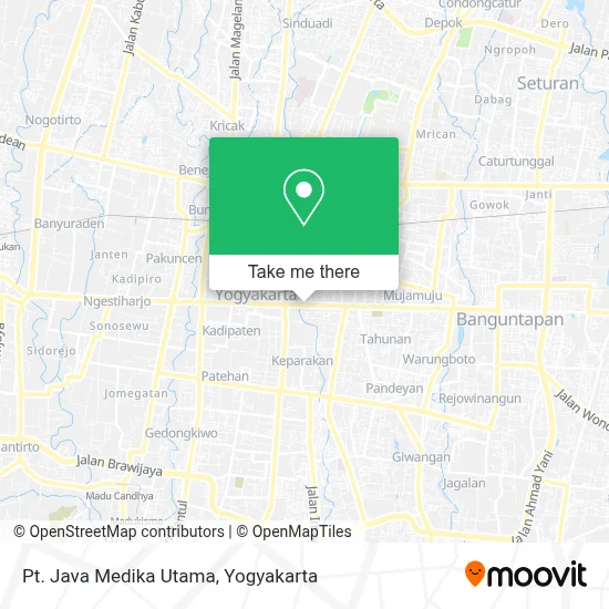 Pt. Java Medika Utama map