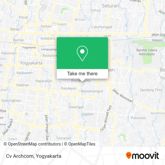 Cv Archcom map