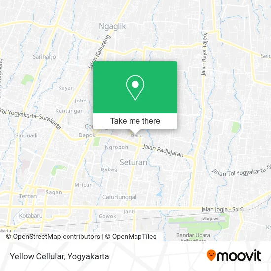 Yellow Cellular map