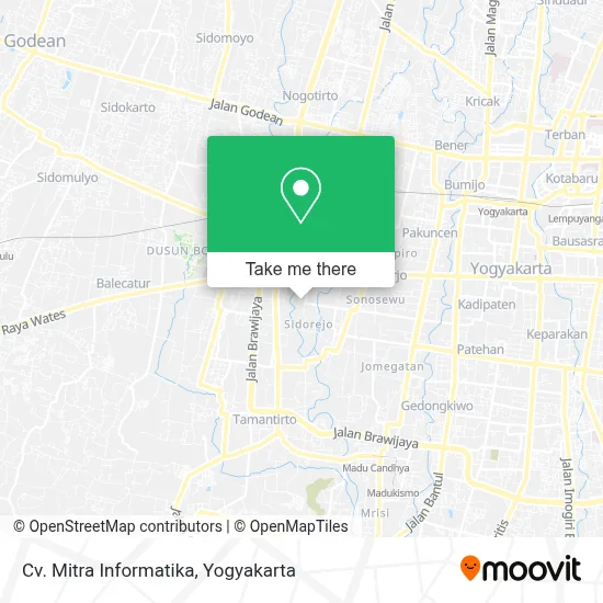 Cv. Mitra Informatika map