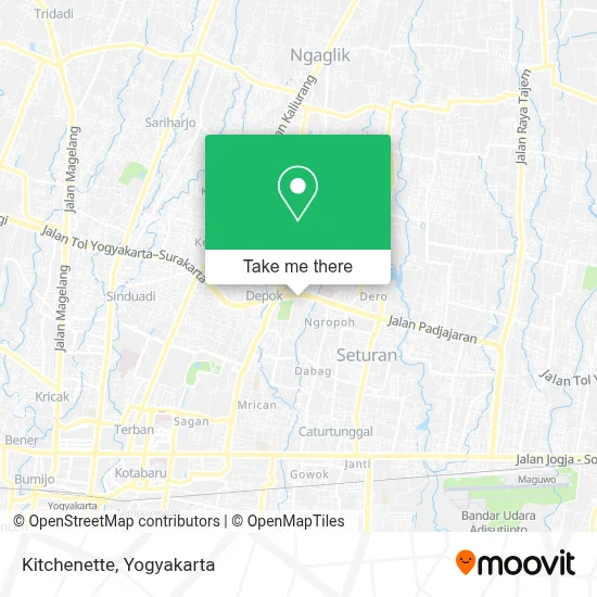 Kitchenette map