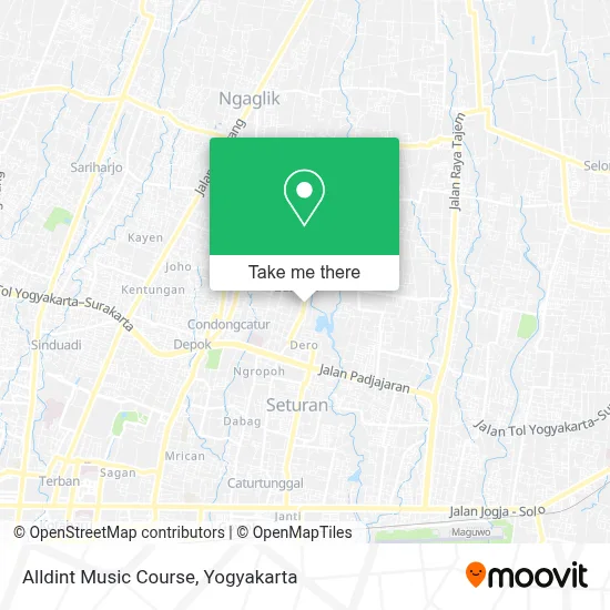 Alldint Music Course map