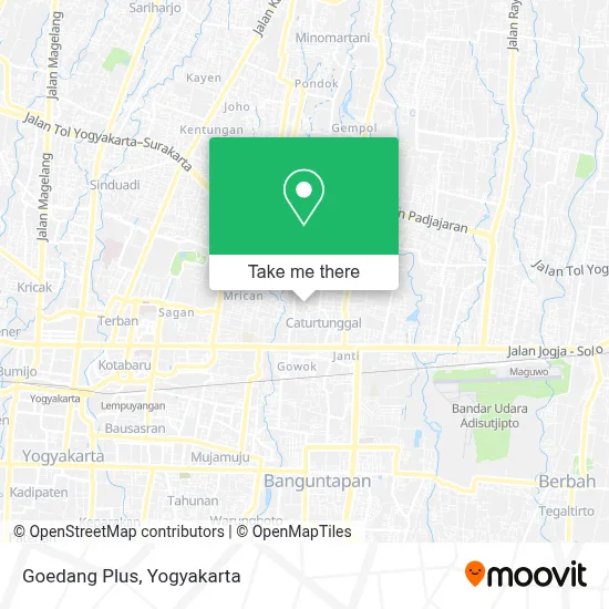 Goedang Plus map