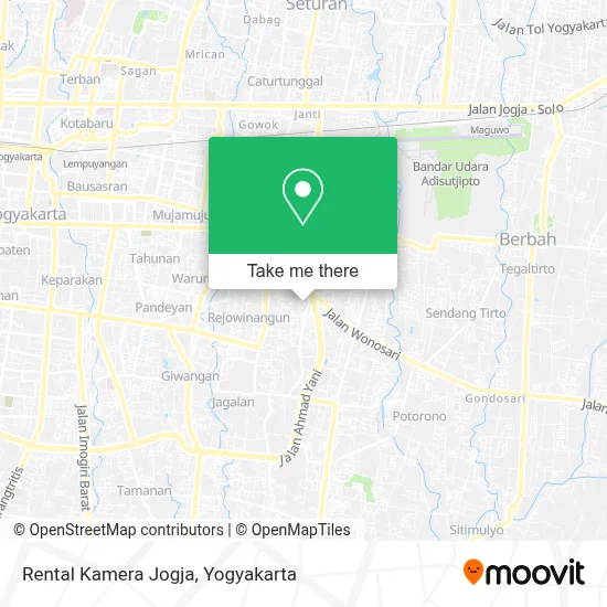 Rental Kamera Jogja map