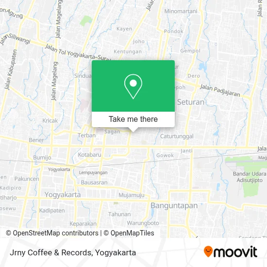 Jrny Coffee & Records map