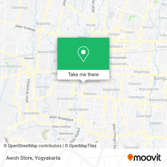 Awoh Store map
