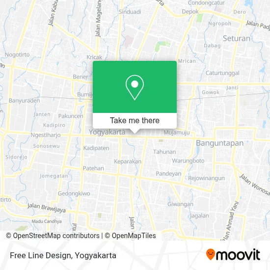 Free Line Design map