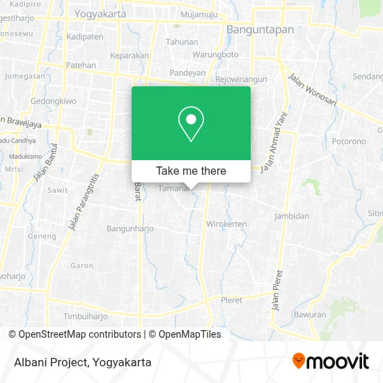 Albani Project map