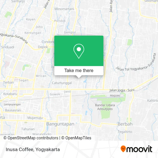 Inusa Coffee map