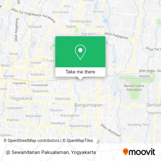 @ Sewandanan Pakualaman map