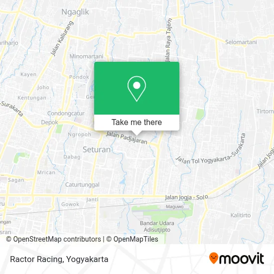 Ractor Racing map