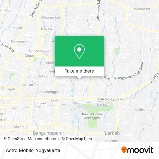 Astro Mobile map