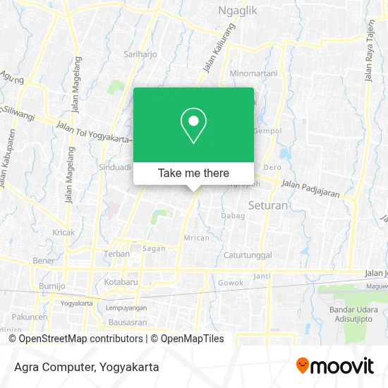 Agra Computer map