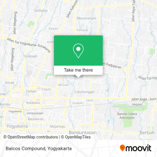 Balcos Compound map