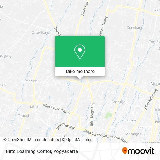 Blits Learning Center map