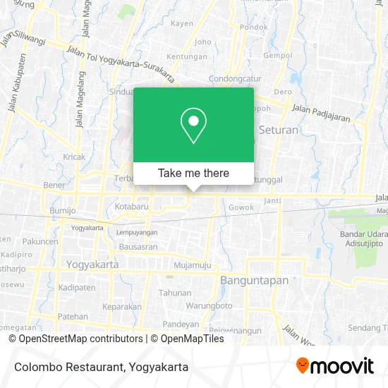 Colombo Restaurant map