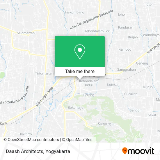 Daash Architects map