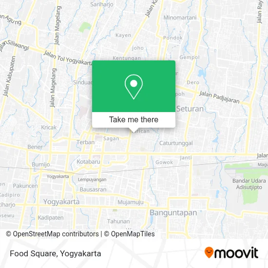 Food Square map