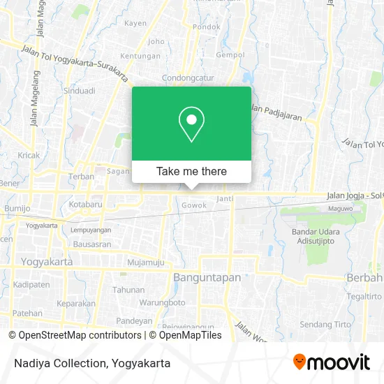 Nadiya Collection map