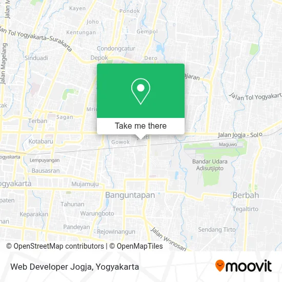 Web Developer Jogja map