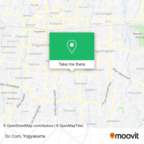 Dc Com map