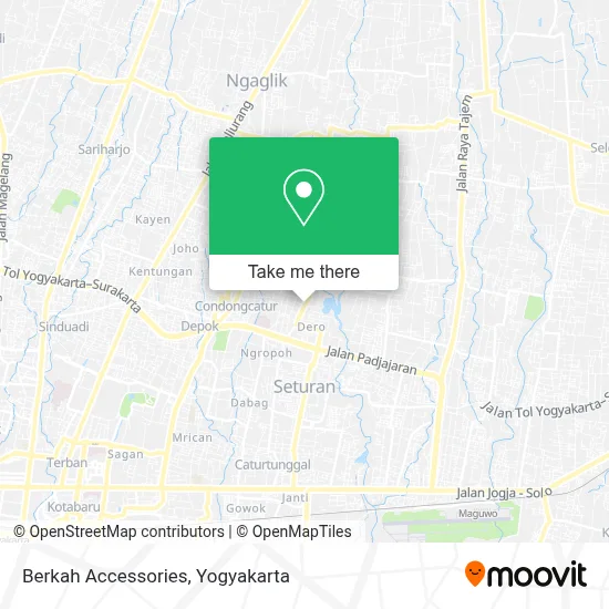 Berkah Accessories map