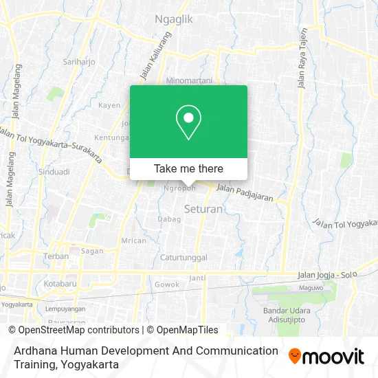 Ardhana Human Development And Communication Training map