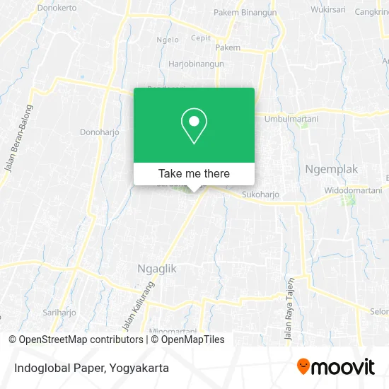Indoglobal Paper map