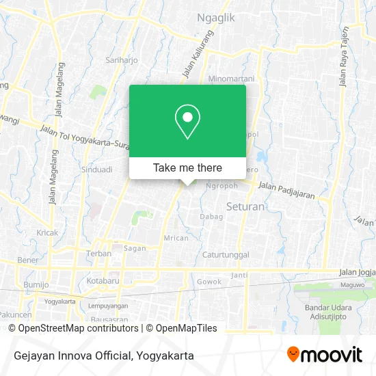 Gejayan Innova Official map