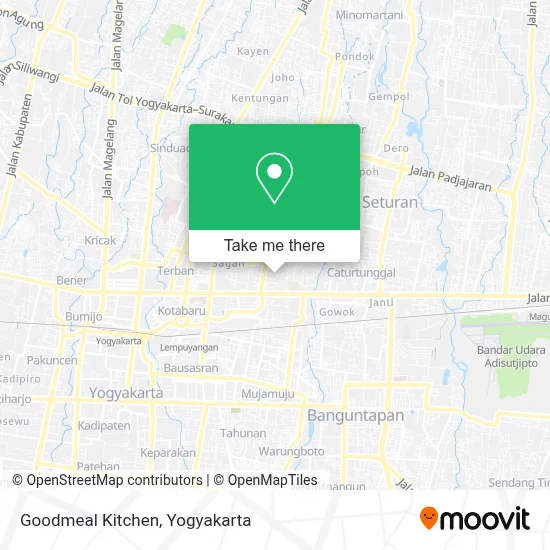 Goodmeal Kitchen map