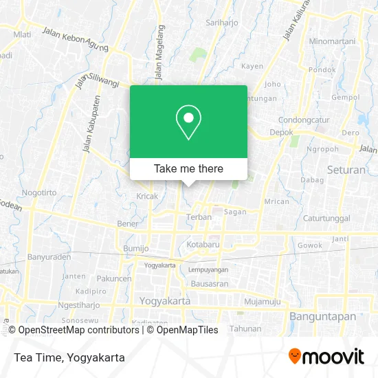 Tea Time map