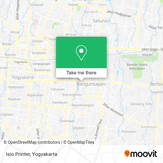 Isio Printer map