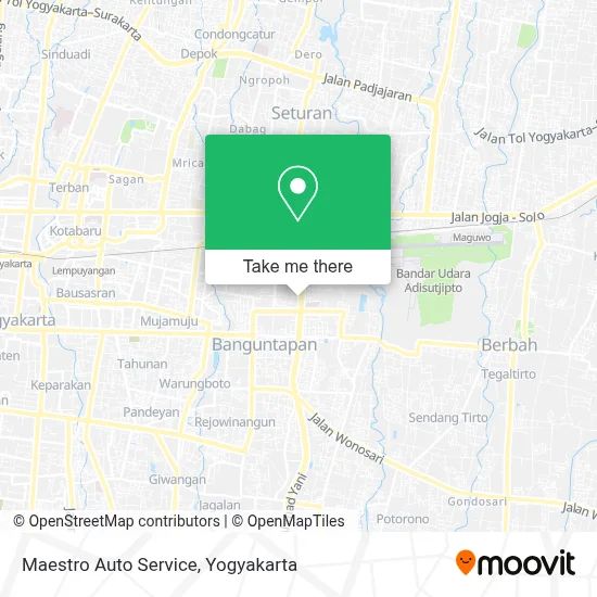 Maestro Auto Service map