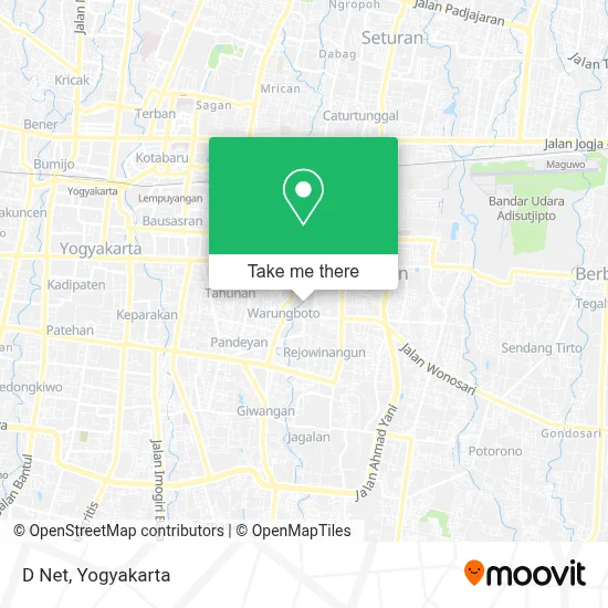 D Net map