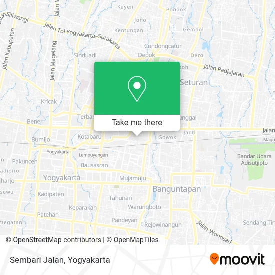 Sembari Jalan map