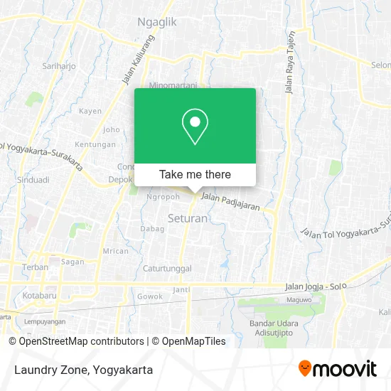 Laundry Zone map
