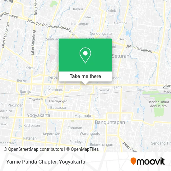 Yamie Panda Chapter map