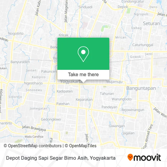 Depot Daging Sapi Segar Bimo Asih map