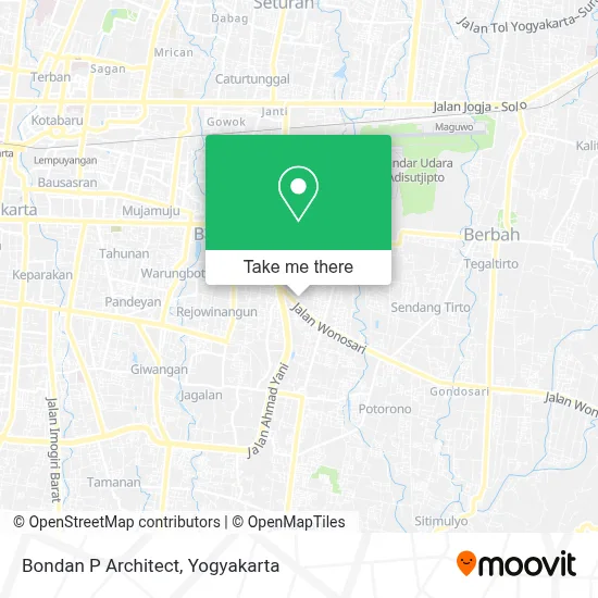 Bondan P Architect map