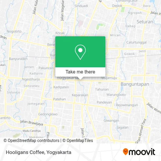 Hooligans Coffee map