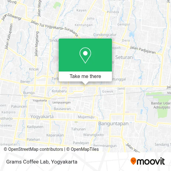 Grams Coffee Lab map