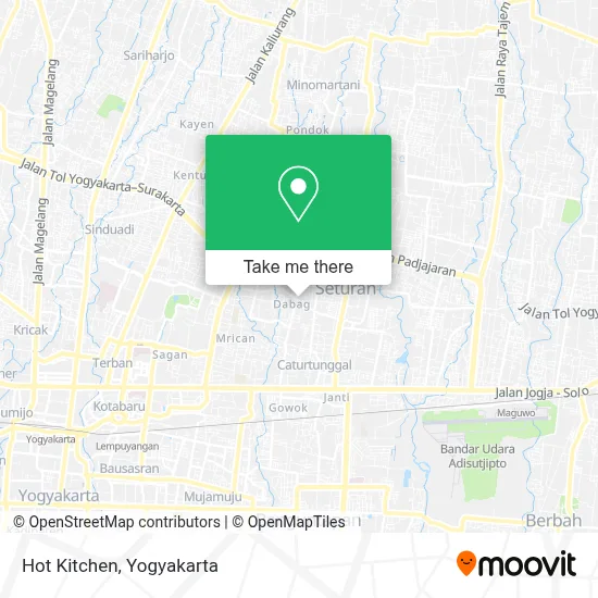 Hot Kitchen map