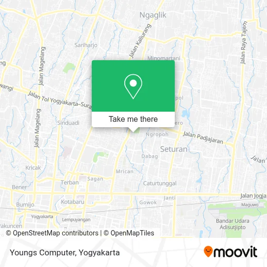 Youngs Computer map